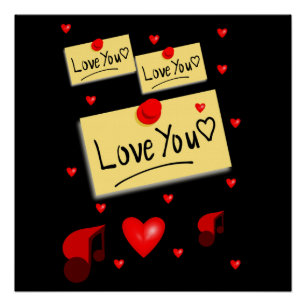 Poster Saint-Valentin