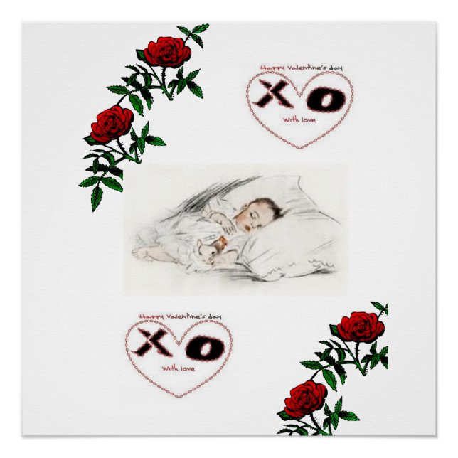 Poster Saint-Valentin (Devant)