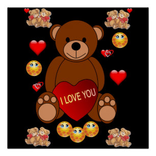 Poster Saint-Valentin