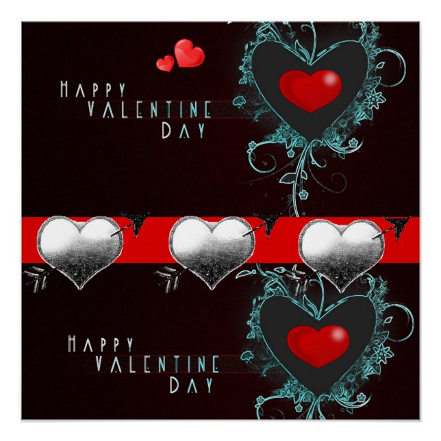 Poster Saint-Valentin (Devant)
