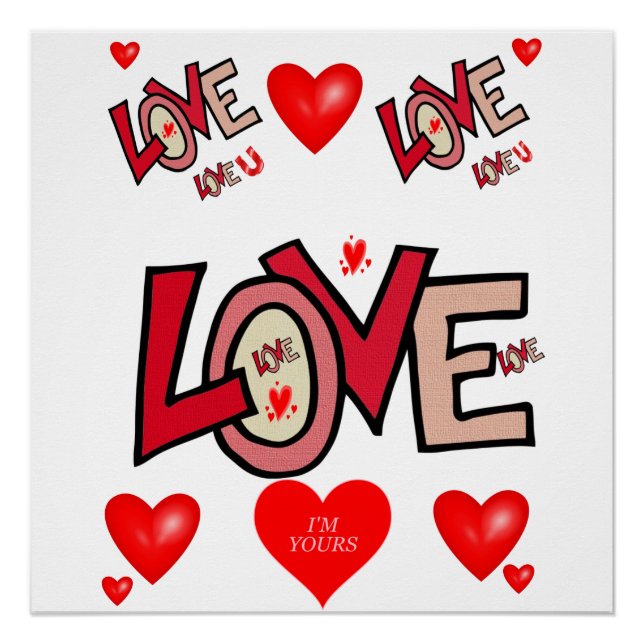 Poster Saint-Valentin (Devant)
