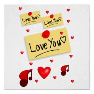 Poster Saint-Valentin
