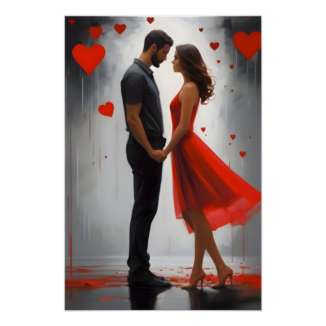 Poster Saint-Valentin (Devant)