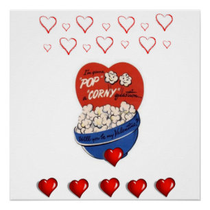 Poster Saint-Valentin