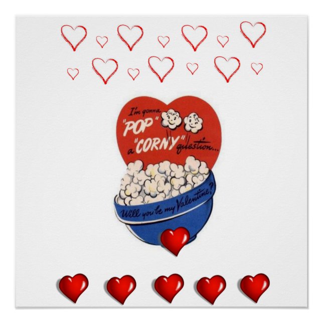 Poster Saint-Valentin (Devant)