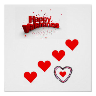 Poster Saint-Valentin
