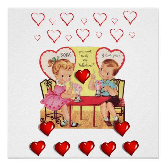 Poster Saint-Valentin (Devant)