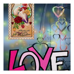 Poster Saint-Valentin