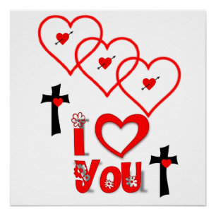 Poster Saint-Valentin