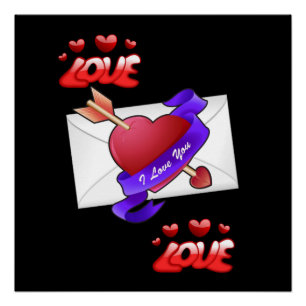 Poster Saint-Valentin