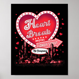 Poster Saint-Valentin de rupture