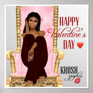 Poster Saint Valentin Kesha 1