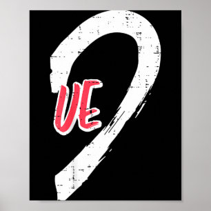 Poster Saint-Valentin Love Ve Cœur Adorable Couple