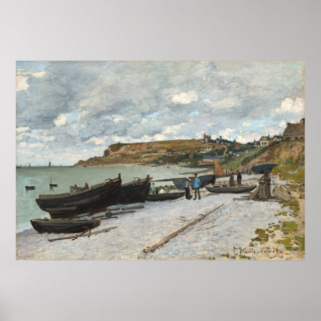Poster Sainte-Adresse - Claude Monet Fine Art (Devant)