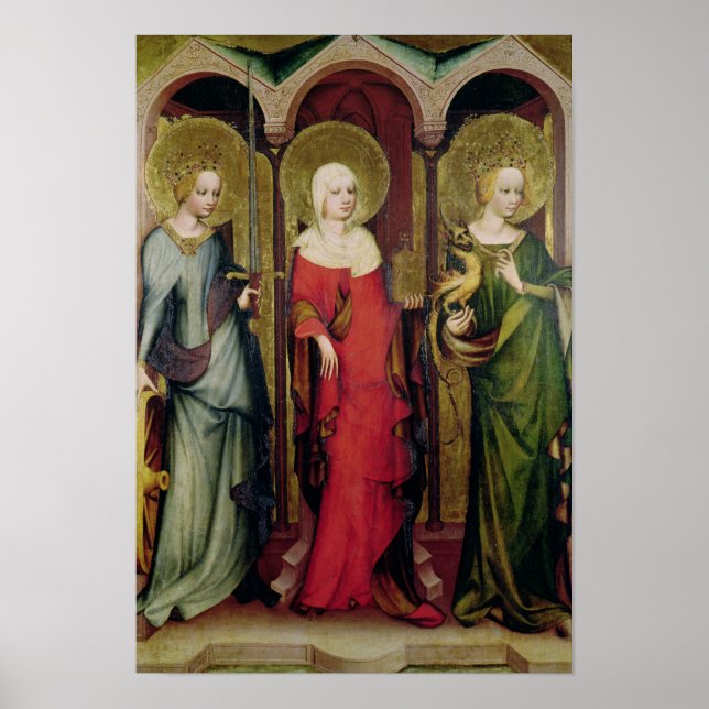Poster Sainte Catherine d'Alexandrie, Sainte Marie (Devant)