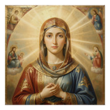 Sainte Mère de Dieu - Amour divin et protection