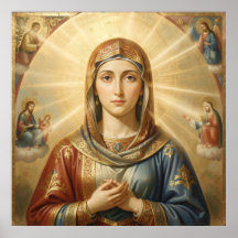 Sainte Mère de Dieu - Amour divin et protection