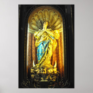 Poster Sainte Mère Marie, co-cathédrale St Jean