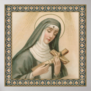 Poster Sainte-Rita de Cascia (M 015)