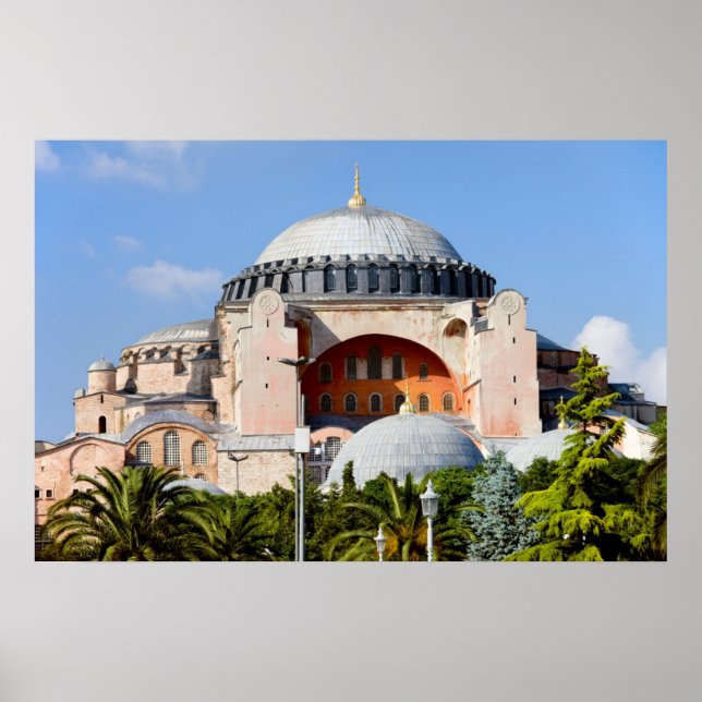 Poster Sainte-Sophie à Istanbul (Devant)