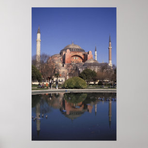 Poster Sainte-Sophie, Istanbul, Turquie