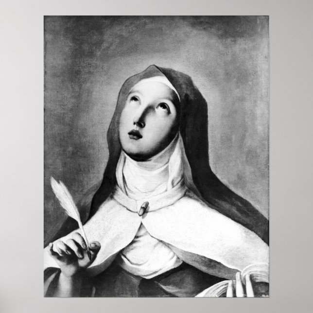 Poster Sainte Thérèse d'Avila (Devant)
