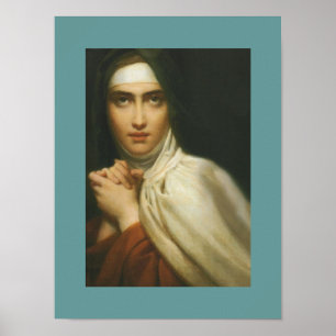 POSTER SAINTE THÉRÈSE D'AVILA