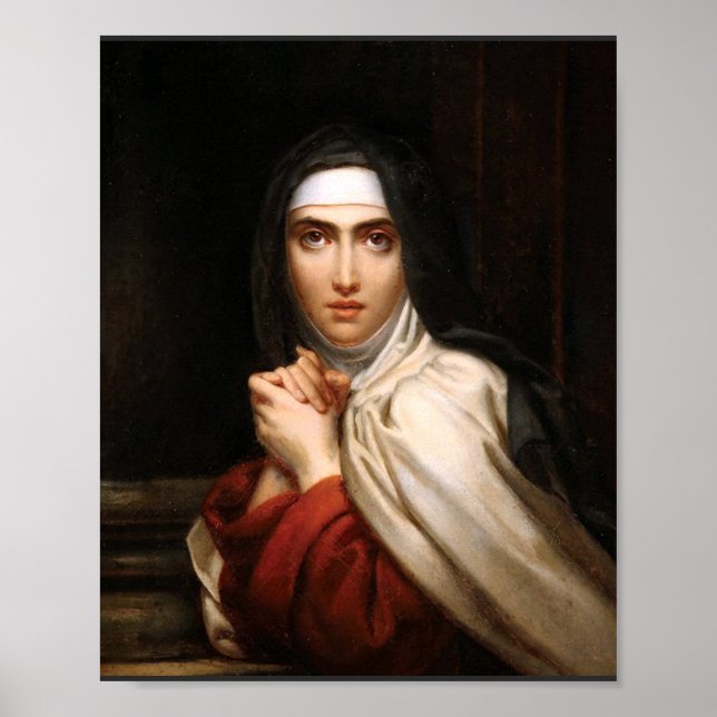 Poster Sainte Thérèse de Jésus (Devant)