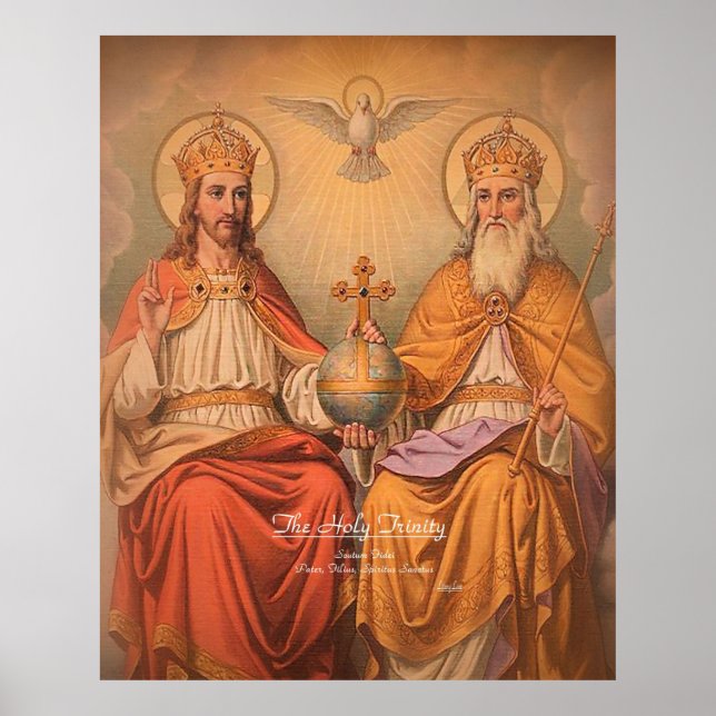 Poster Sainte Trinité (Devant)