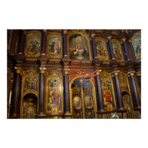 Poster Sainte Trinité Église grecque orthodoxe