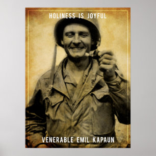 Poster Sainteté - Emil vénérable Kapaun