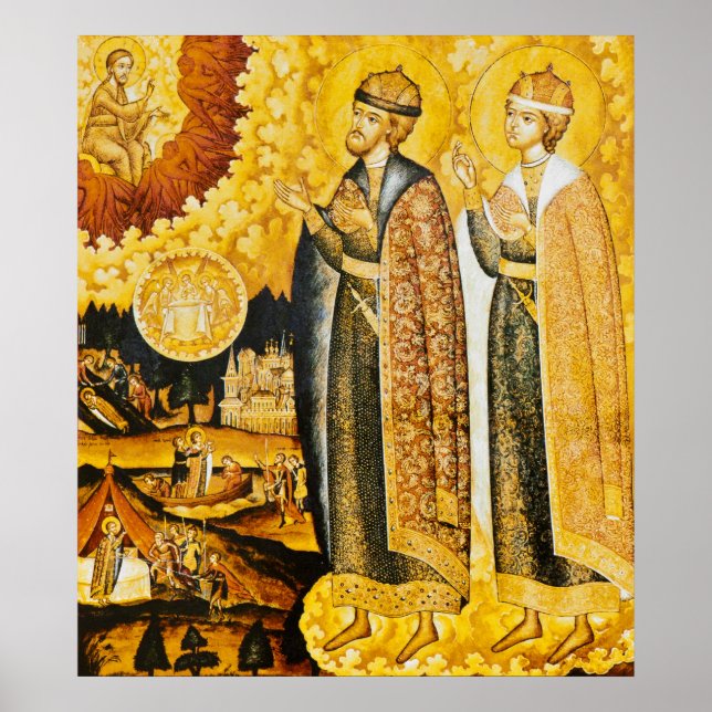 Poster Saints (Devant)