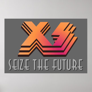 Poster Saisir l'affiche XS du futur