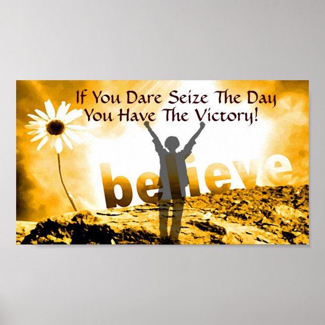 Poster Saisissez le jour, vous avez la victoire !_ (Devant)