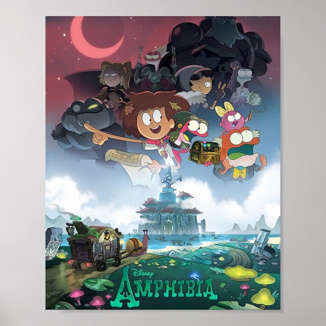 Poster Saison 2 d'Amphibia (Devant)