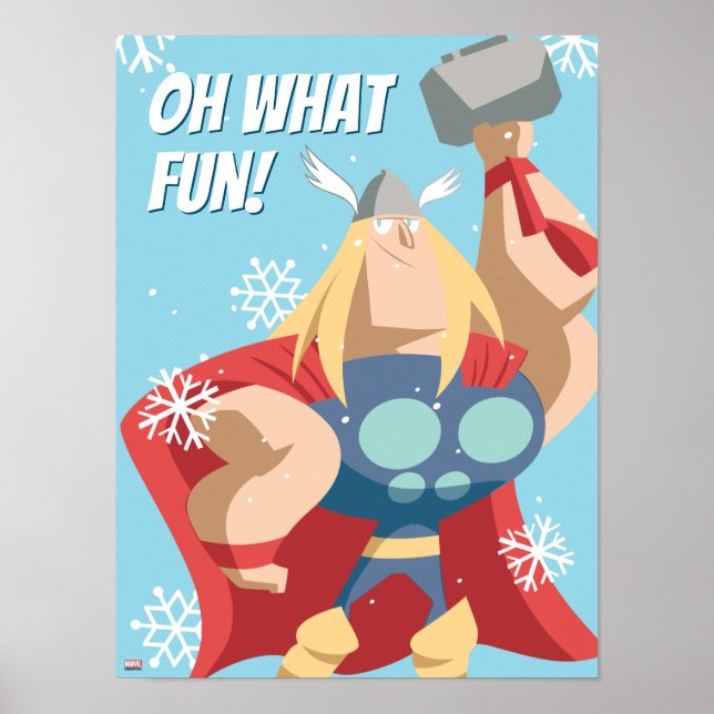 Poster Saison Avengers | Thor (Devant)