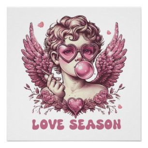 Poster Saison d'amour Valentine