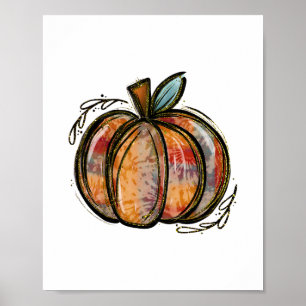 Poster Saison des citrouilles automne Fall Y'all feuilles