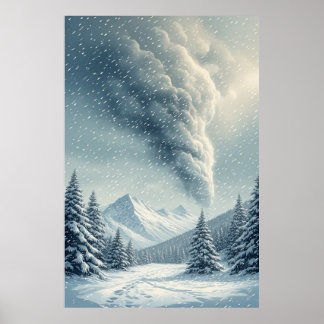 Poster Saison hivernale