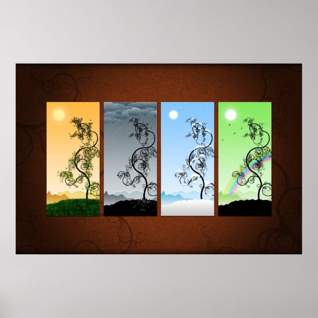 Poster Saisons (Devant)