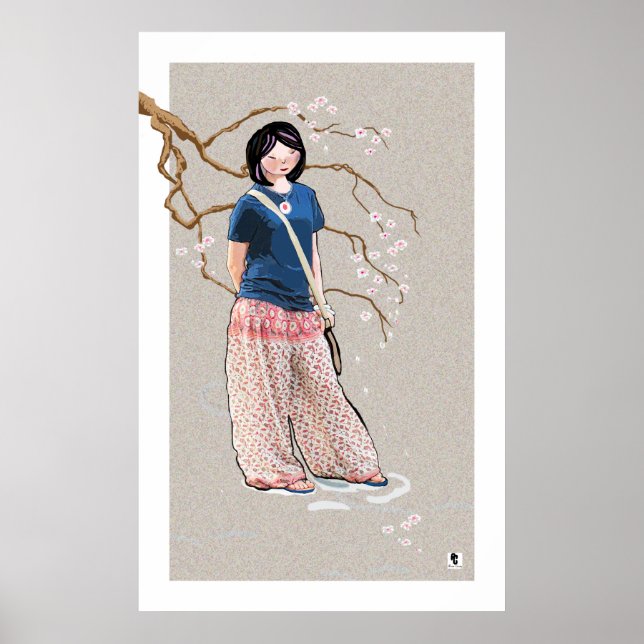 Poster Sakura (Devant)