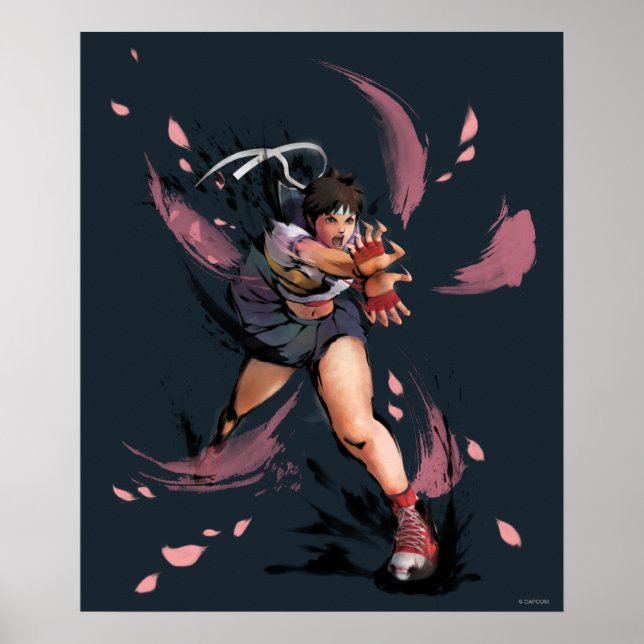 Poster Sakura Hadoken (Devant)