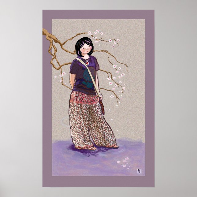 Poster Sakura version 3 (Devant)