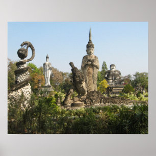 Poster Sala Keo Kou, Nong Khai, Thaïlande