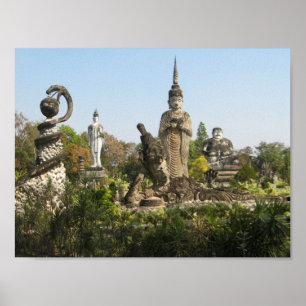 Poster Sala Keo Kou, Nong Khai, Thaïlande