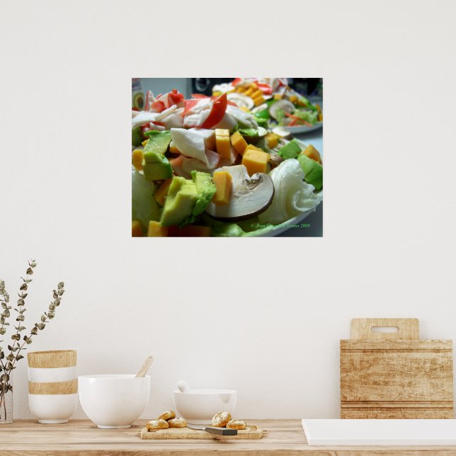 Poster Salade grave (Cuisine)