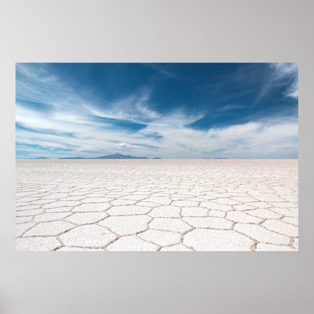 Poster Salar de Uyuni, Bolivie (Devant)
