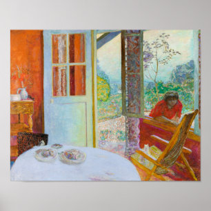 Poster Salle à manger dans le pays   Paul Bonnard  