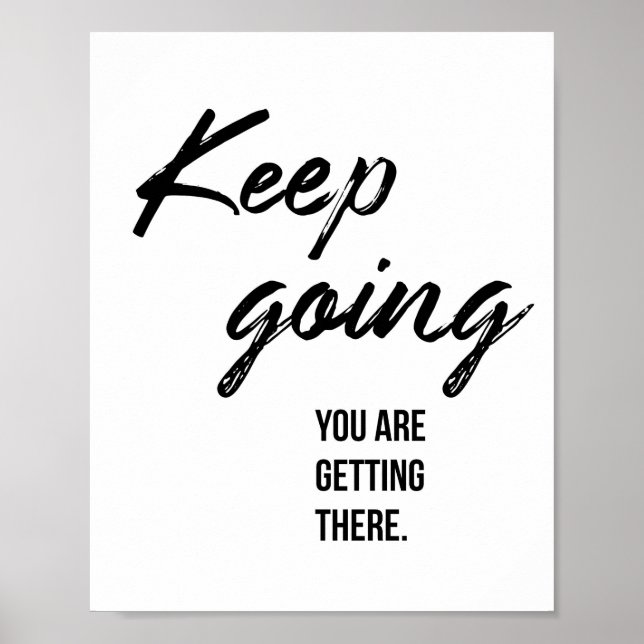 Poster Salle de gym, exercice, entraînement Motivational  (Devant)