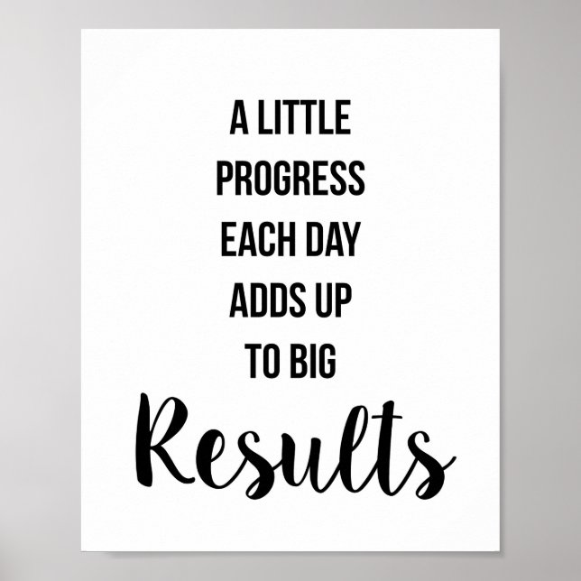 Poster Salle de gym, exercice, entraînement Motivational  (Devant)
